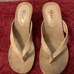 Style & Co chicklet wedge